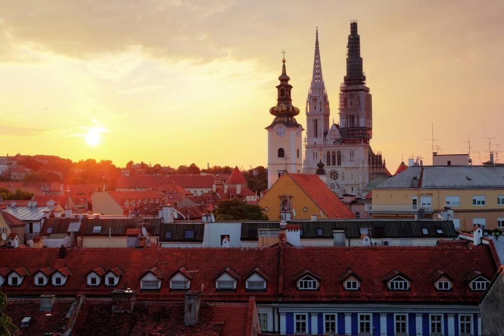 Cozy Ensuite Room In Zagreb Center Ngoại thất bức ảnh